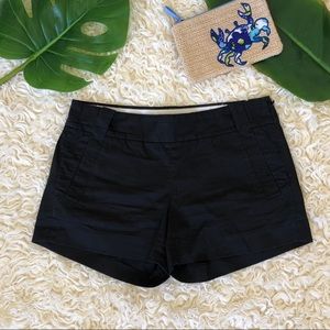 J. Crew Cotton Black Shorts
